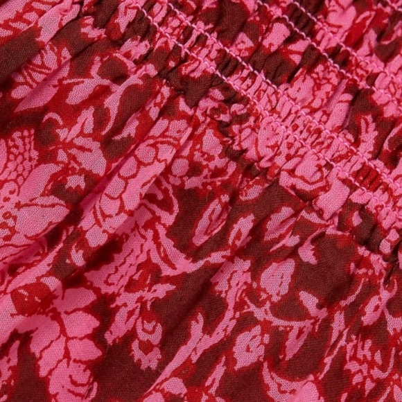 Freepeople Ultraviolet Dress Raspberry Combo Size: Large - Picture 6 of 6